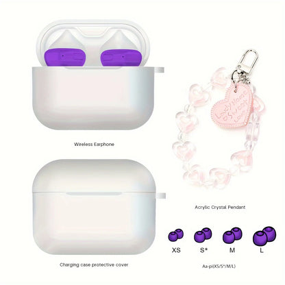 New Bluetooth headphones, Cute, wireless for sports included with a smart noise cancelling. A favorite gift for pretty girls