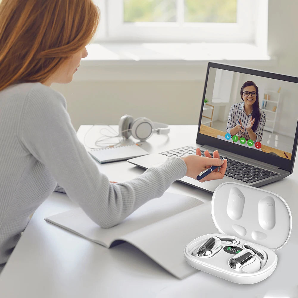 3 in 1 Translation earphone that supports 144 different Languages! Real-Time Translator Earbuds with Noise Reduction, Waterproof, and great for Business AI Translator Earbud