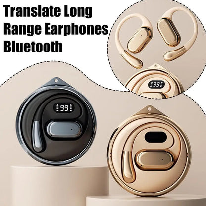 Translation Earbuds AI Language Translator Earbuds Real Time Translation in 144 Languages for Travel Business Bluetooth 5.4