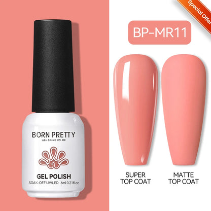 BORN PRETTY Cat Magnetic Gel Nail Polish 10ml Crystal Holographics Glass Bead Semi Permanent Soak Off UV LED Nail Art Manicure