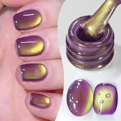 BORN PRETTY Cat Magnetic Gel Nail Polish 10ml Crystal Holographics Glass Bead Semi Permanent Soak Off UV LED Nail Art Manicure