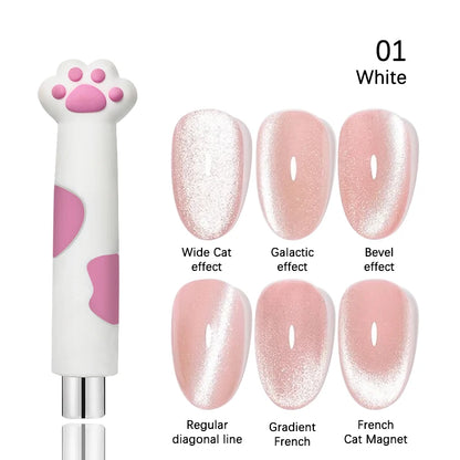 BORN PRETTY Cat Magnetic Gel Nail Polish 10ml Crystal Holographics Glass Bead Semi Permanent Soak Off UV LED Nail Art Manicure
