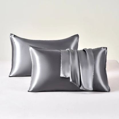 Satin Pillow cover (set of 2 Soft Breathable, Smooth Pillow Covers)