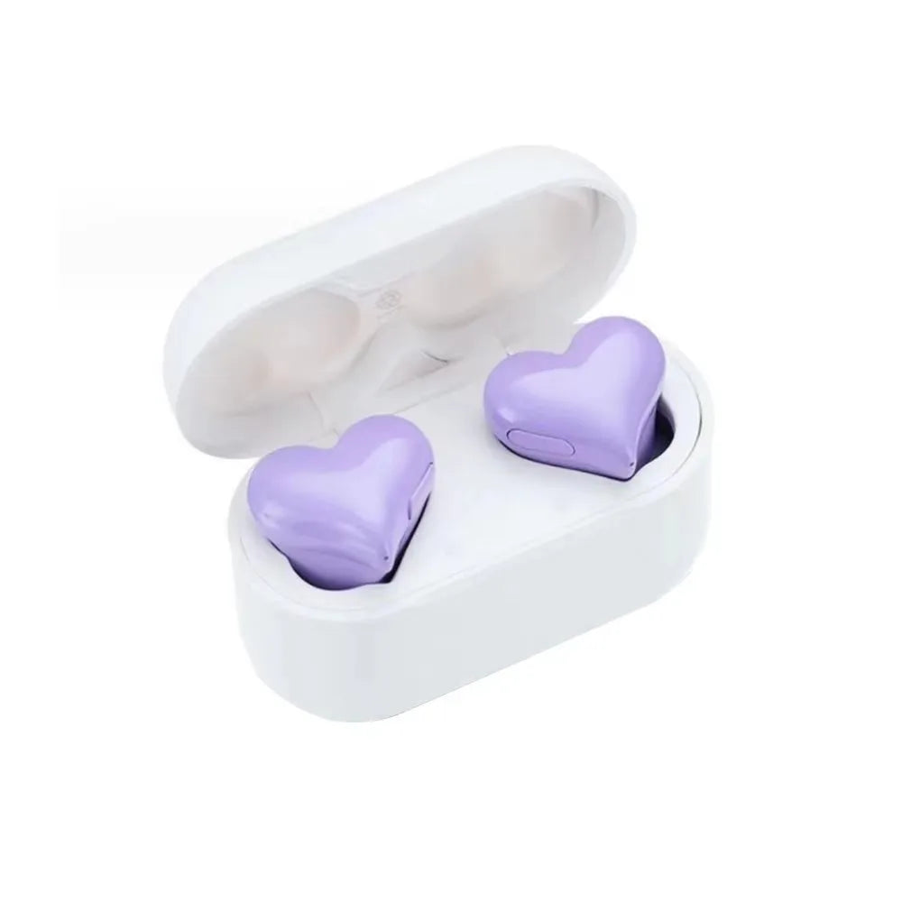 Wireless/Bluetooth earphone Heart Shaped High Quality great for Game, Music, Mobile Phone conversations, Sport,  Outdoor, Office or Study