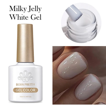 BORN PRETTY Cat Magnetic Gel Nail Polish 10ml Crystal Holographics Glass Bead Semi Permanent Soak Off UV LED Nail Art Manicure