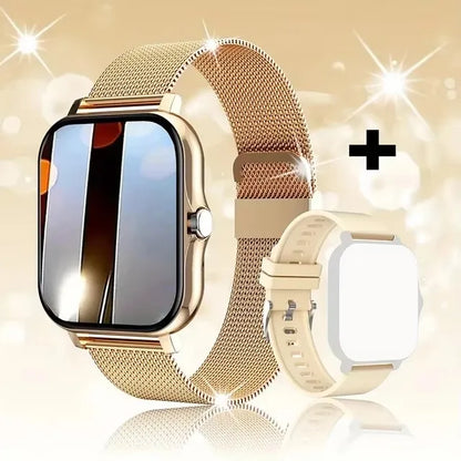 Waterproof Smart Watch with Message, Call, Sleep and Monitoring Sports Pedometer Information Alerts For iPhone Android