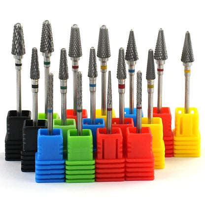 Carbide Tungsten Nail Drill Bit /Dry Manicure Drill Bits For Machine, clean the cuticle and remove acrylic nails and gel nails.