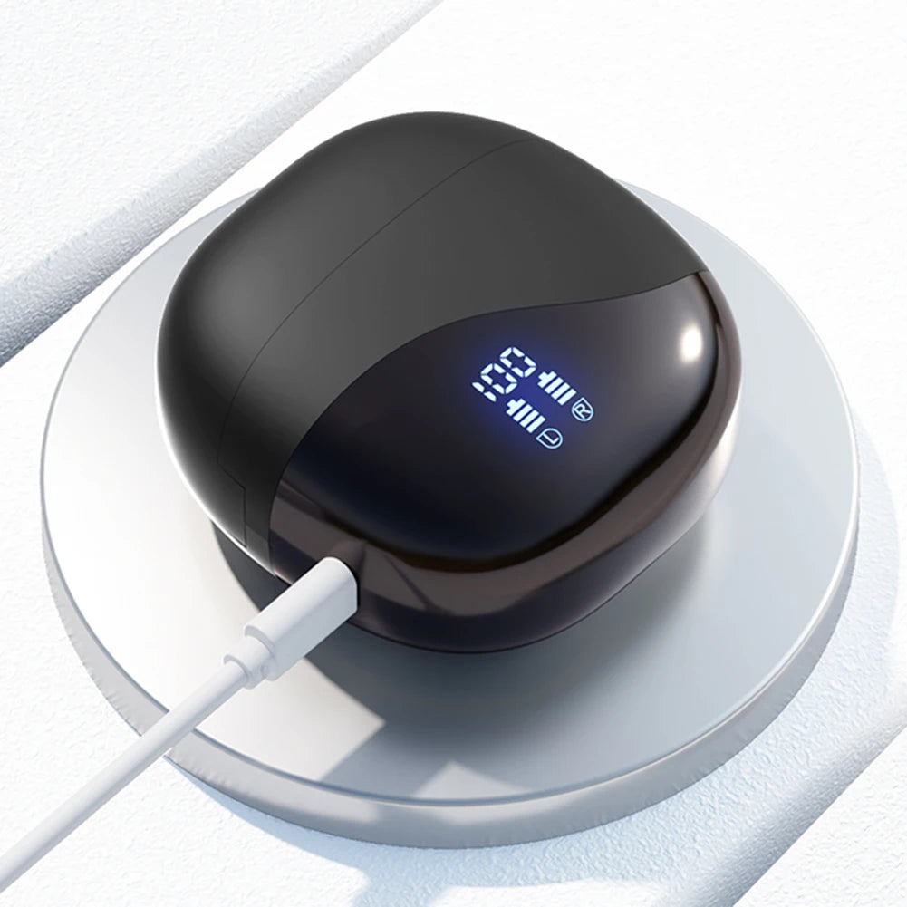 AI Translator Earbuds Bluetooth 5.4 Noise Cancelling Two-Way Voice Translator Ear Hook 144 Languages Translation Earphones