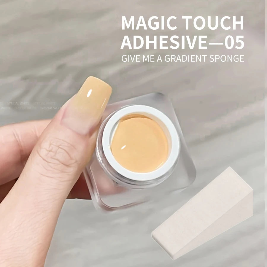 20 Colors Pat Painting Gel Nail Polish Set With Sponge Gradient Semi Permanent Soak Off UV LED Nail Art Gel Varnishes For Nails
